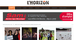 Desktop Screenshot of journalhorizon.com