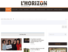 Tablet Screenshot of journalhorizon.com